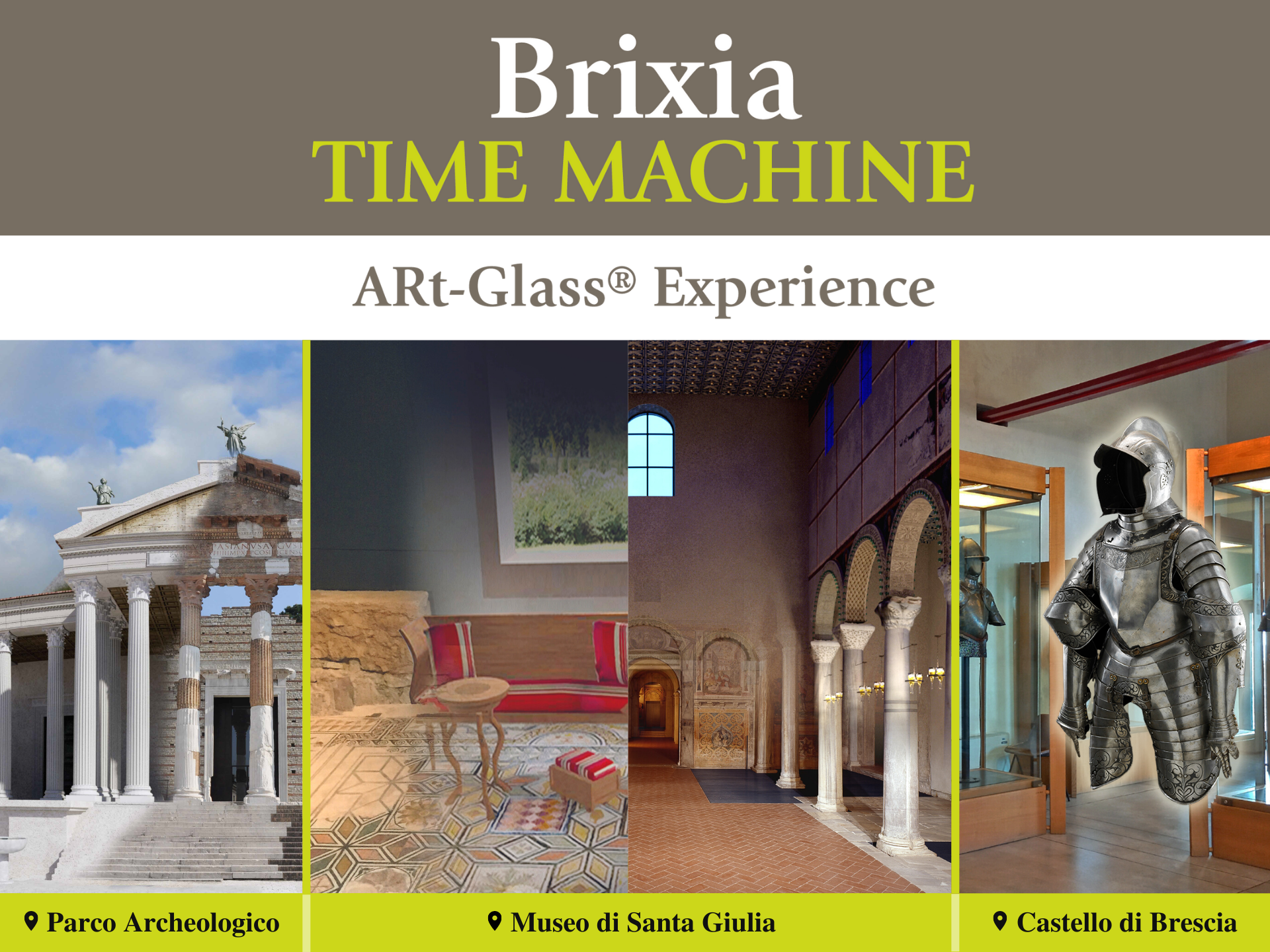 Banner grafico Brixia Time Machine